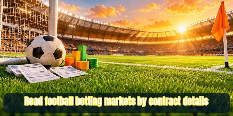 Read football betting markets by contract details.
